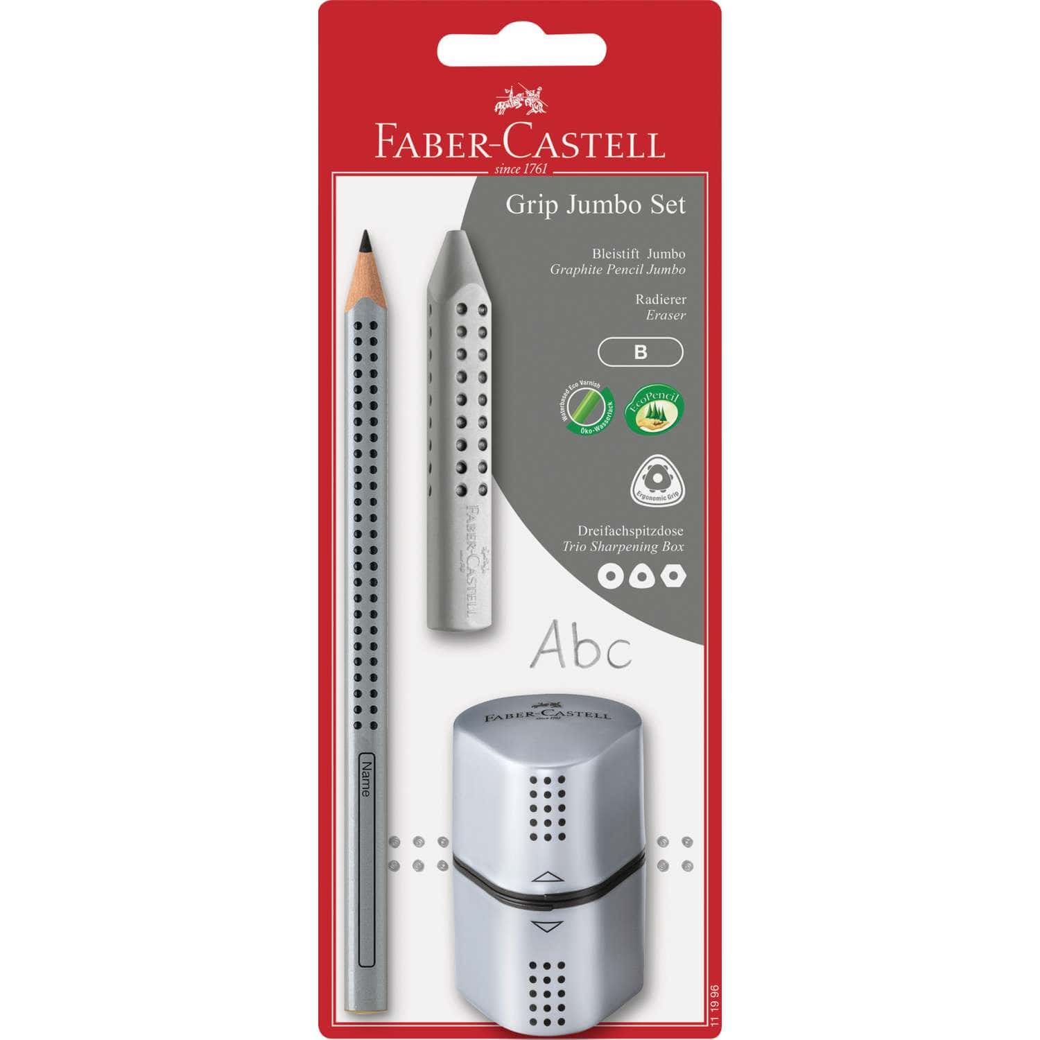 Faber Castell Bleistift Jumbo Grip Set Online Kaufen Bastelshop